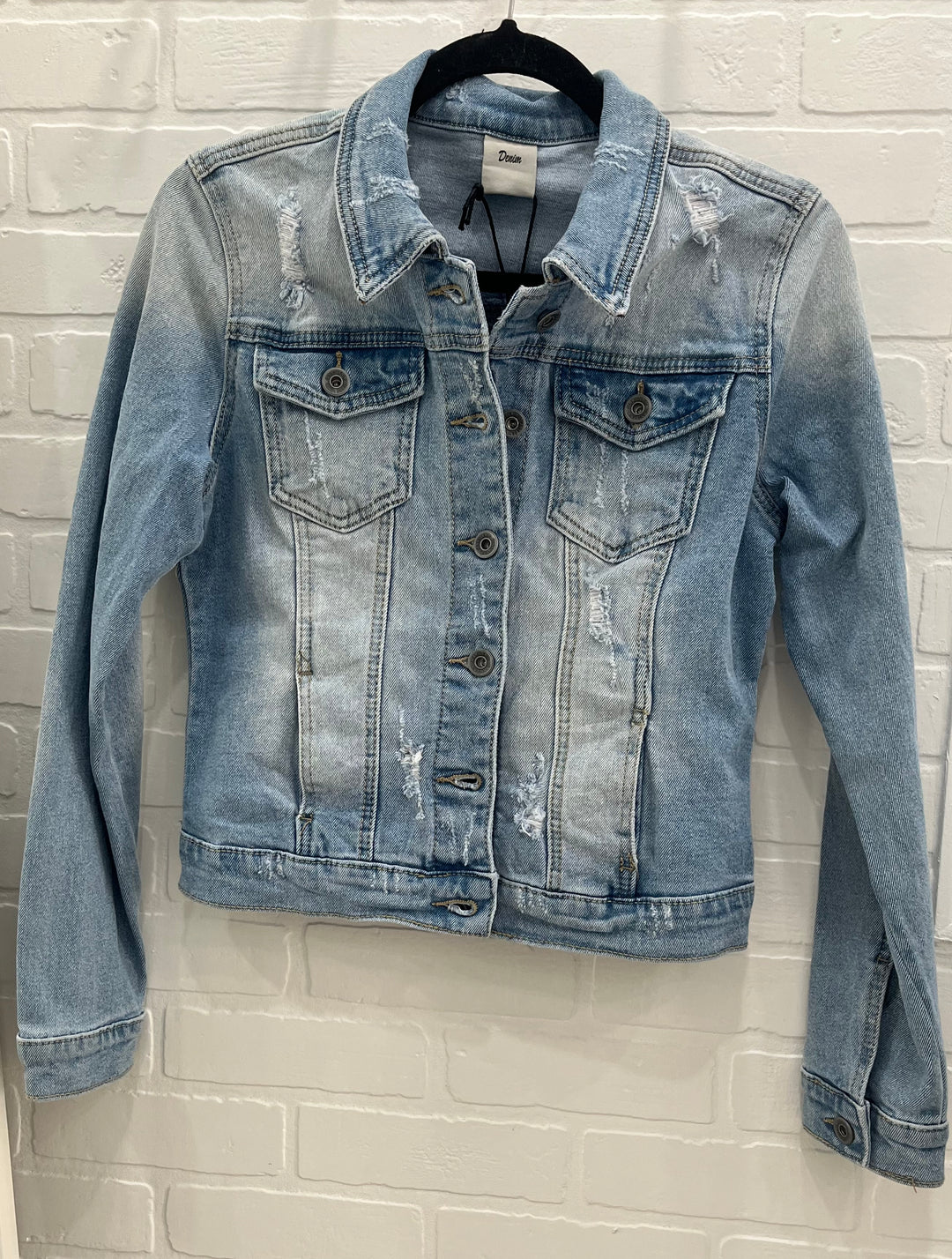 Veste en jean modèle 3D