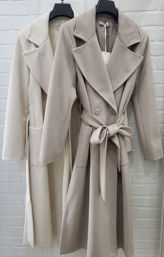 Viscose Long Trench