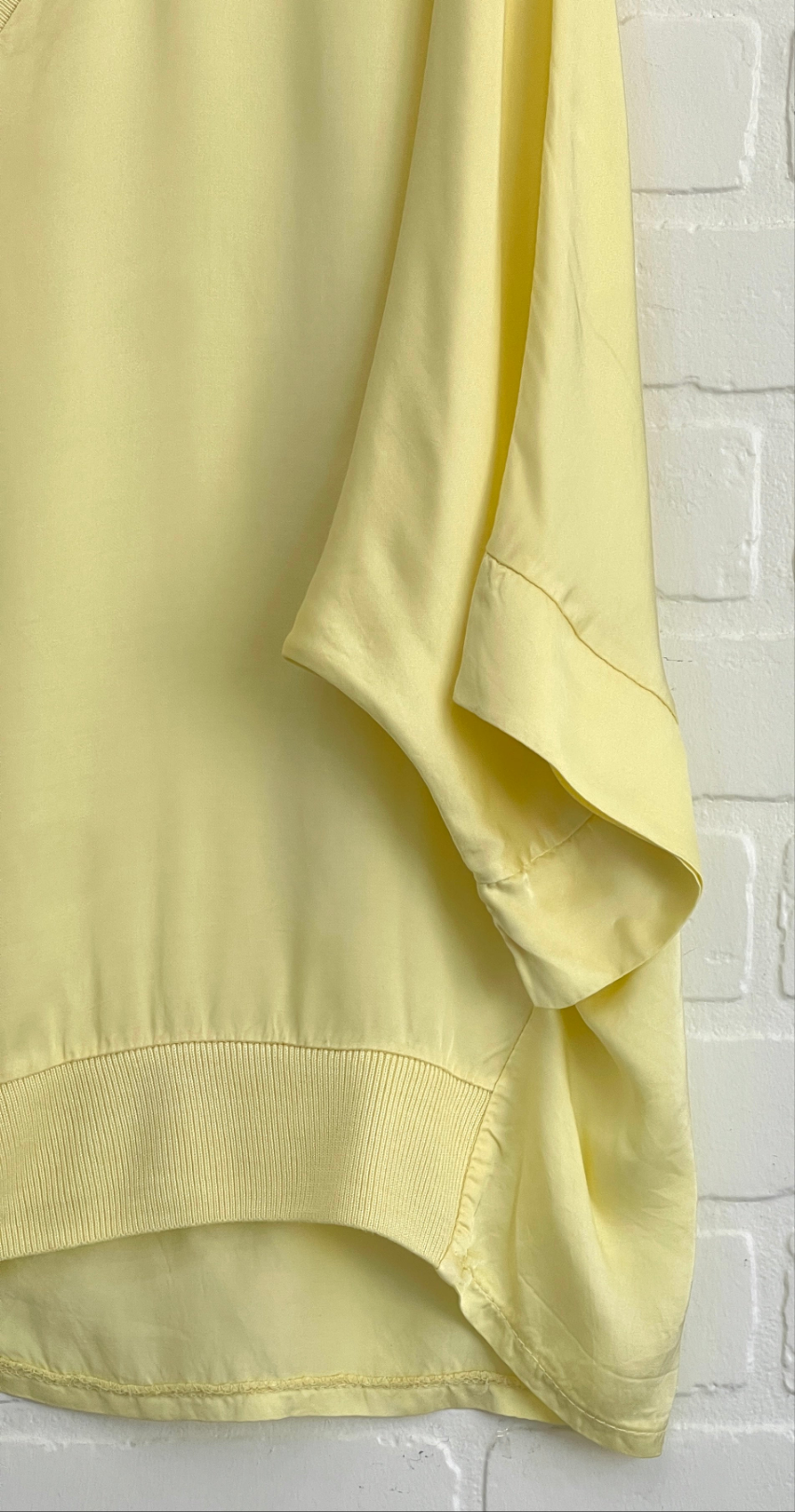 Belle Loose Fit V-Neck Satin Top