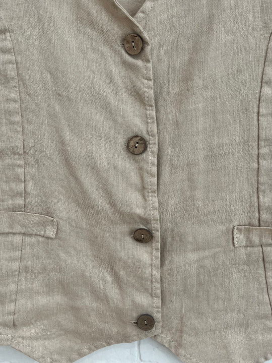 Linen Vest