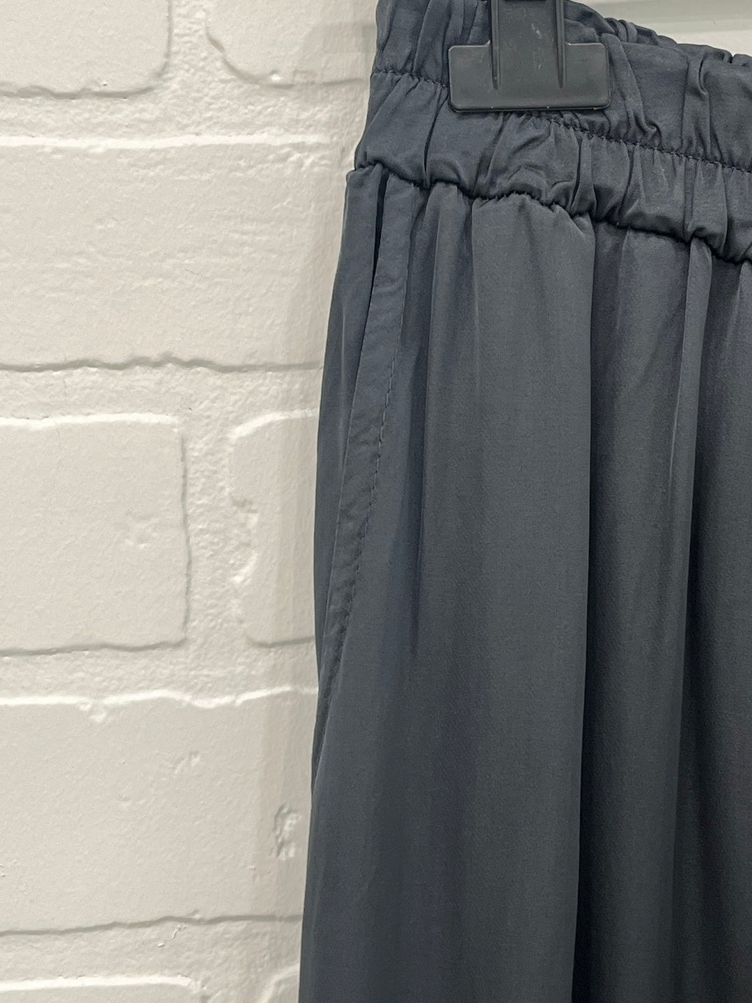 Belle wide leg satin pants