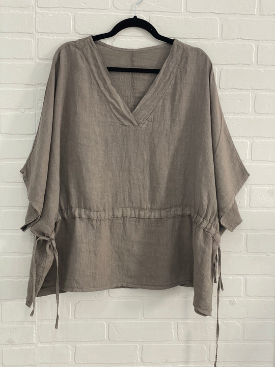 Linen Kimono Top