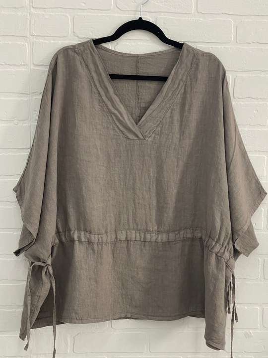 Linen Kimono Top