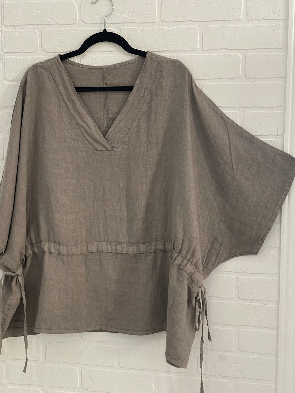 Linen Kimono Top