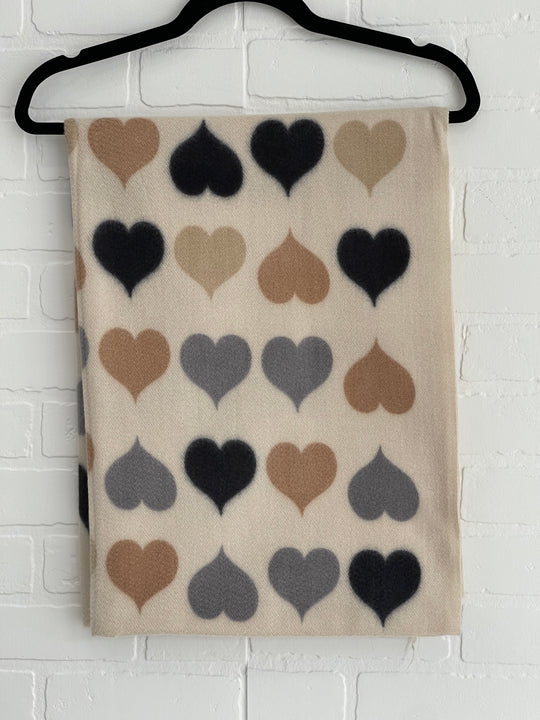 Heart scarf