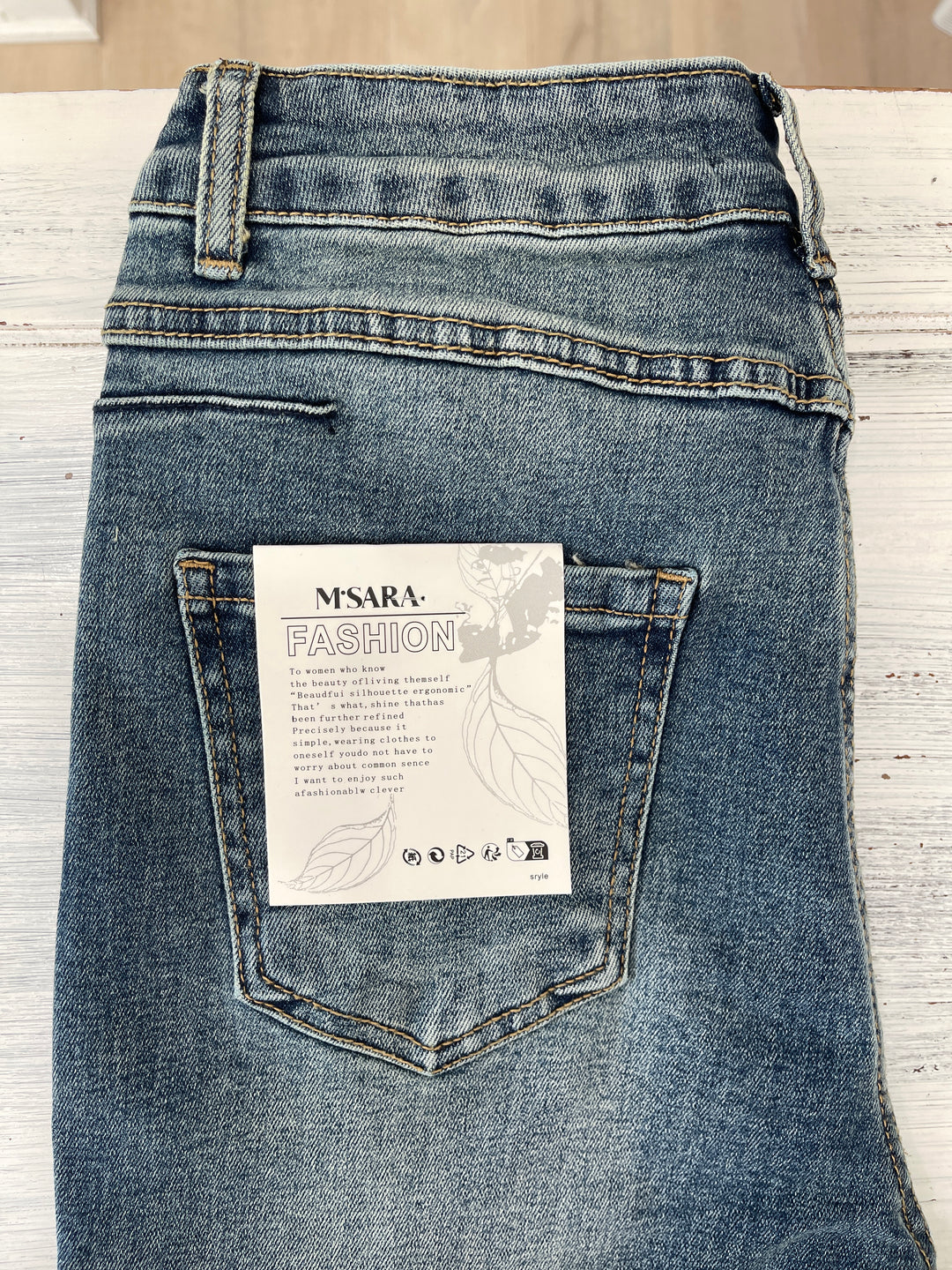 M’ Sara Vintage Denim Jeans