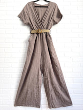 Load image into Gallery viewer, Earthy linen jumpsuit
