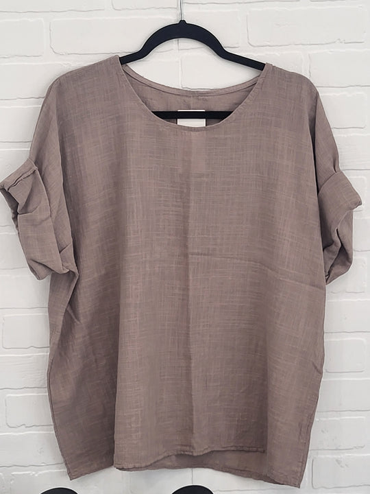 Stella Linen Top