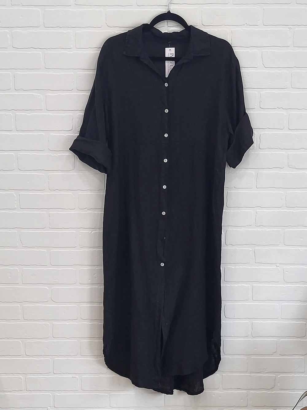 Lucy Linen Shirt Dress
