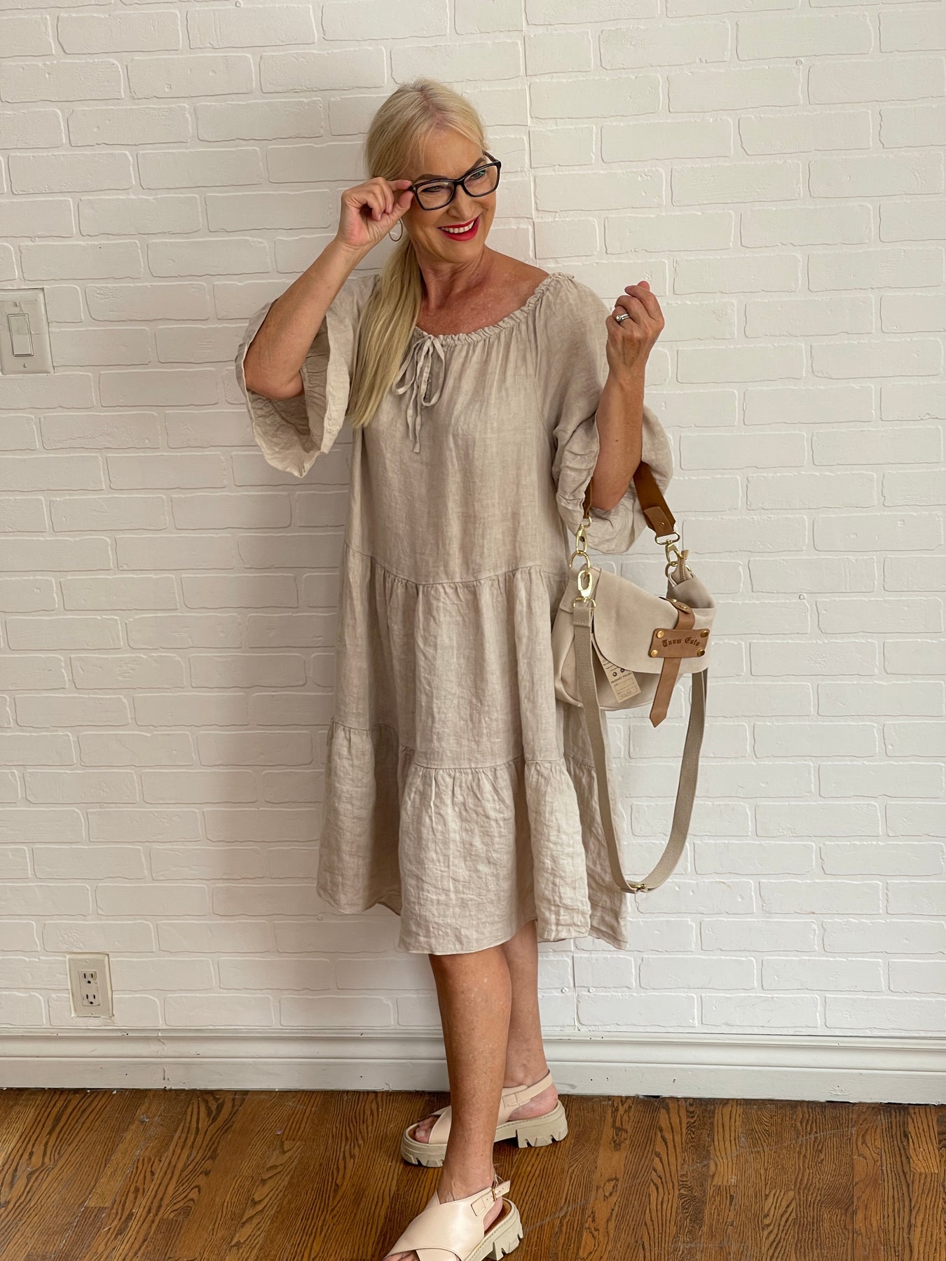 Tara Linen Dress Unique Boutique Waterloo Tara Linen Dress Unique Boutique Waterloo