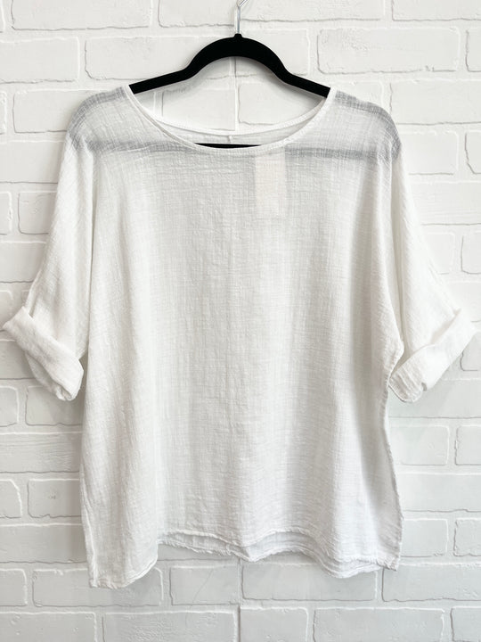 Stella Linen Top