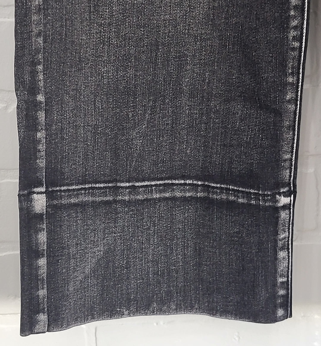 Water Denim  Cropped Jeans
