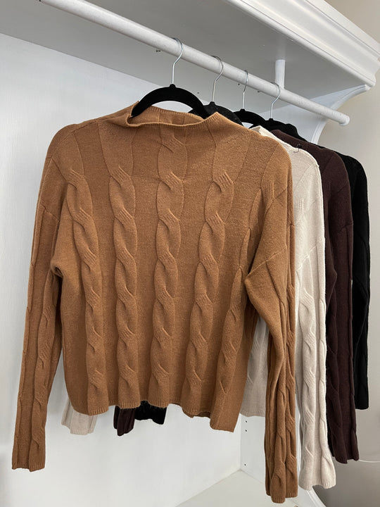 Harper  Cropped Sweater