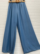 Load image into Gallery viewer, Denim Palazzo Pants
