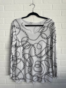 Graphic Chains Top