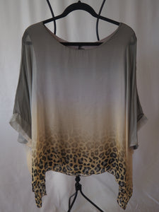 Faded Leopard Top