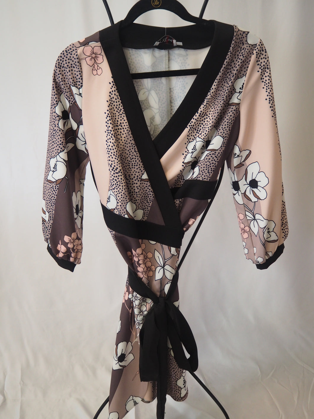Floral Wrap Dress