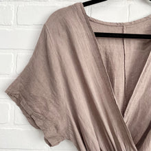 Load image into Gallery viewer, Earthy linen jumpsuit
