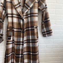 Load image into Gallery viewer, Jessica Plaid Coat
