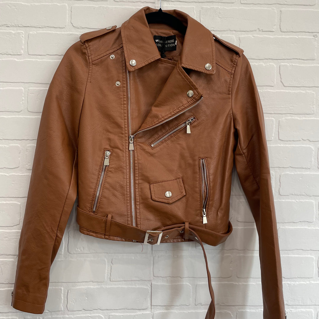 Edgy leather jacket