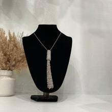 Load image into Gallery viewer, Silver Necklace With A Hanging Chain
