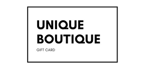 Unique Boutique Gift Card